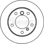 Borg & Beck BBD5778S - Disque de frein cwaw.fr