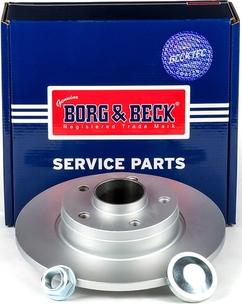 Borg & Beck BBD5772S - Disque de frein cwaw.fr