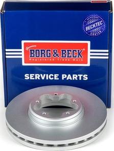 Borg & Beck BBD6066S - Disque de frein cwaw.fr