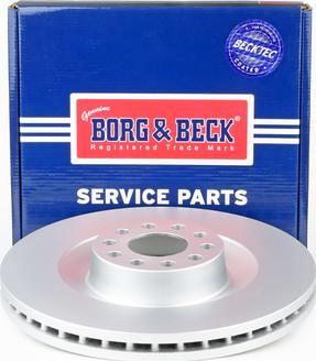 Borg & Beck BBD6009S - Disque de frein cwaw.fr