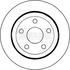 Brake Engineering DI957080 - Disque de frein cwaw.fr