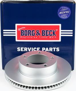 Borg & Beck BBD6003S - Disque de frein cwaw.fr