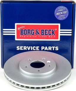 Borg & Beck BBD6013S - Disque de frein cwaw.fr