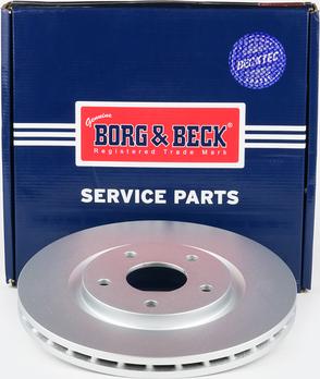 Borg & Beck BBD6084S - Disque de frein cwaw.fr