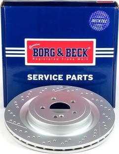 Borg & Beck BBD6216S - Disque de frein cwaw.fr