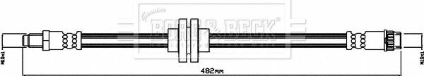 Borg & Beck BBH8538 - Flexible de frein cwaw.fr