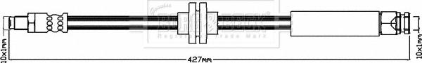 Borg & Beck BBH8537 - Flexible de frein cwaw.fr