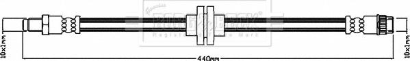 Borg & Beck BBH8571 - Flexible de frein cwaw.fr