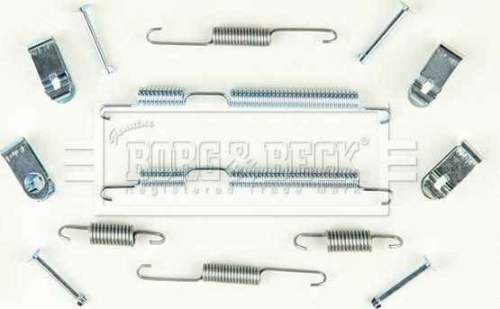 Borg & Beck BBK6360 - Kit d'accessoires, mâchoire de frein cwaw.fr