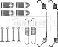 Borg & Beck BBK6205 - Kit d'accessoires, mâchoires de frein de stationnement cwaw.fr