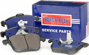 Borg & Beck BBP1942 - Kit de plaquettes de frein, frein à disque cwaw.fr