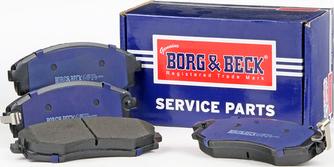 Borg & Beck BBP1913 - Kit de plaquettes de frein, frein à disque cwaw.fr