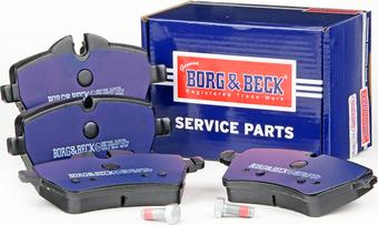 Borg & Beck BBP1988 - Kit de plaquettes de frein, frein à disque cwaw.fr