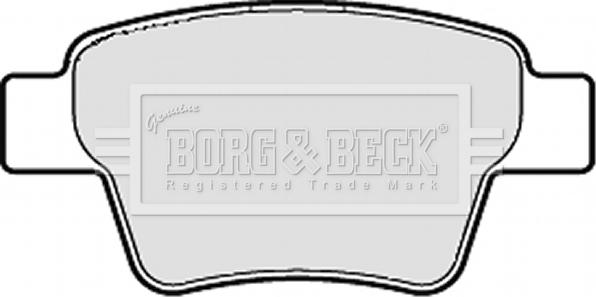 Borg & Beck BBP1983 - Kit de plaquettes de frein, frein à disque cwaw.fr