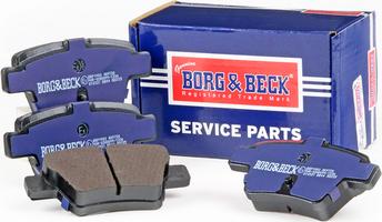 Borg & Beck BBP1983 - Kit de plaquettes de frein, frein à disque cwaw.fr