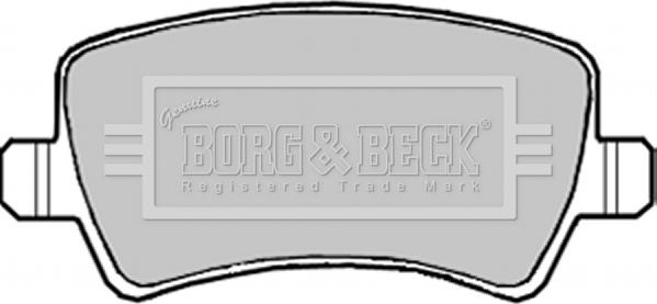 Borg & Beck BBP1982 - Kit de plaquettes de frein, frein à disque cwaw.fr