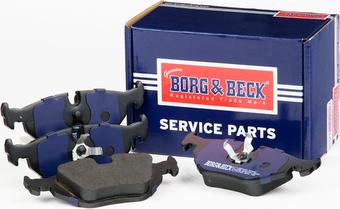 Borg & Beck BBP1493 - Kit de plaquettes de frein, frein à disque cwaw.fr