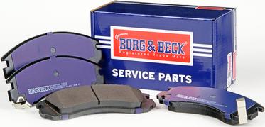 Borg & Beck BBP1449 - Kit de plaquettes de frein, frein à disque cwaw.fr