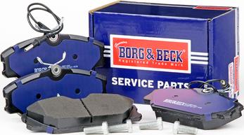 Borg & Beck BBP1466 - Kit de plaquettes de frein, frein à disque cwaw.fr