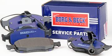 Borg & Beck BBP1408 - Kit de plaquettes de frein, frein à disque cwaw.fr