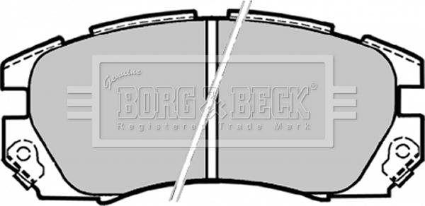 Borg & Beck BBP1479 - Kit de plaquettes de frein, frein à disque cwaw.fr