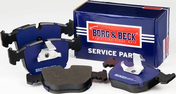 Borg & Beck BBP1595 - Kit de plaquettes de frein, frein à disque cwaw.fr