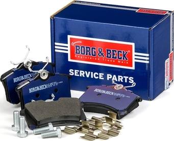 Borg & Beck BBP1542 - Kit de plaquettes de frein, frein à disque cwaw.fr