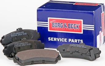 Borg & Beck BBP1552 - Kit de plaquettes de frein, frein à disque cwaw.fr