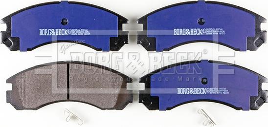 Borg & Beck BBP1565 - Kit de plaquettes de frein, frein à disque cwaw.fr