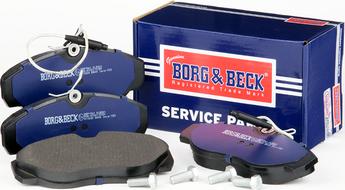 Borg & Beck BBP1561 - Kit de plaquettes de frein, frein à disque cwaw.fr