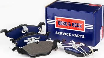 Borg & Beck BBP1563 - Kit de plaquettes de frein, frein à disque cwaw.fr