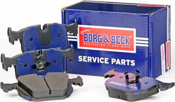 Borg & Beck BBP1562 - Kit de plaquettes de frein, frein à disque cwaw.fr