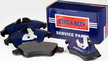 Borg & Beck BBP1588 - Kit de plaquettes de frein, frein à disque cwaw.fr