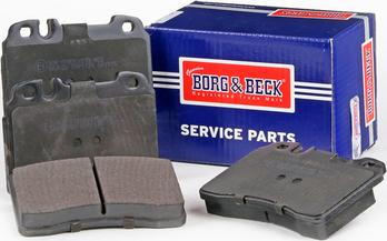 Borg & Beck BBP1587 - Kit de plaquettes de frein, frein à disque cwaw.fr