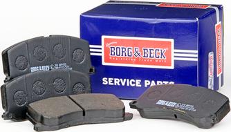 Borg & Beck BBP1522 - Kit de plaquettes de frein, frein à disque cwaw.fr