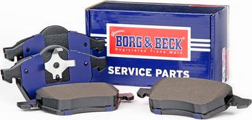 Borg & Beck BBP1645 - Kit de plaquettes de frein, frein à disque cwaw.fr