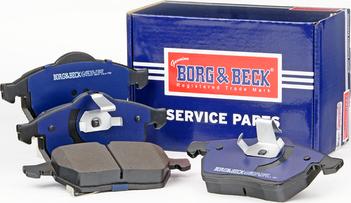 Borg & Beck BBP1643 - Kit de plaquettes de frein, frein à disque cwaw.fr