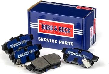 Borg & Beck BBP1657 - Kit de plaquettes de frein, frein à disque cwaw.fr