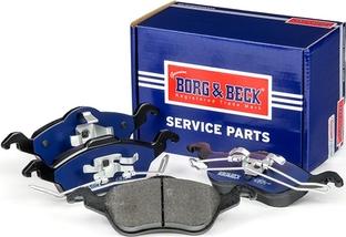 Borg & Beck BBP1602 - Kit de plaquettes de frein, frein à disque cwaw.fr