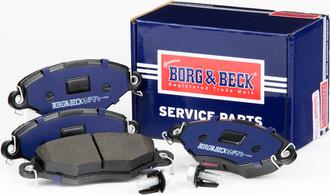 Borg & Beck BBP1623 - Kit de plaquettes de frein, frein à disque cwaw.fr