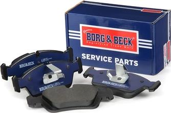 Borg & Beck BBP1627 - Kit de plaquettes de frein, frein à disque cwaw.fr