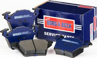 Borg & Beck BBP1670 - Kit de plaquettes de frein, frein à disque cwaw.fr