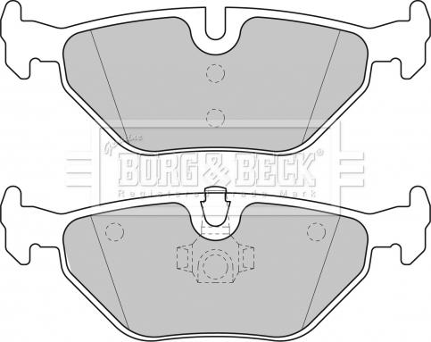 Borg & Beck BBP1677 - Kit de plaquettes de frein, frein à disque cwaw.fr