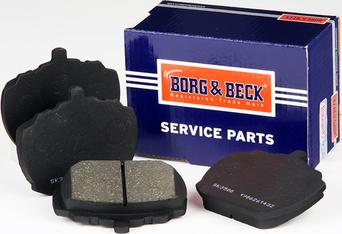 Borg & Beck BBP1098 - Kit de plaquettes de frein, frein à disque cwaw.fr