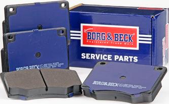 Borg & Beck BBP1044 - Kit de plaquettes de frein, frein à disque cwaw.fr