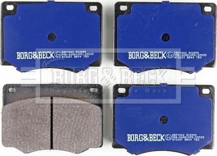 Borg & Beck BBP1044 - Kit de plaquettes de frein, frein à disque cwaw.fr