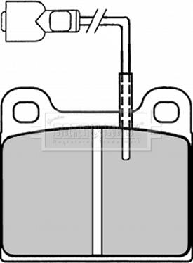 ATE 13.0460-4838.2 - Kit de plaquettes de frein, frein à disque cwaw.fr