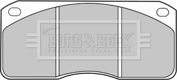 Borg & Beck BBP1083 - Kit de plaquettes de frein, frein à disque cwaw.fr