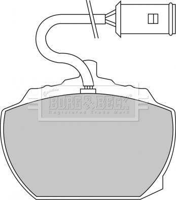 Spidan 0.080265 - Kit de plaquettes de frein, frein à disque cwaw.fr