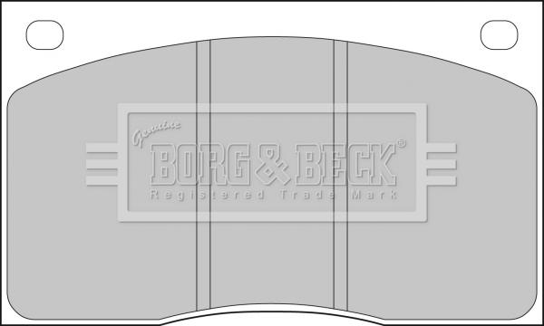 Borg & Beck BBP1074 - Kit de plaquettes de frein, frein à disque cwaw.fr